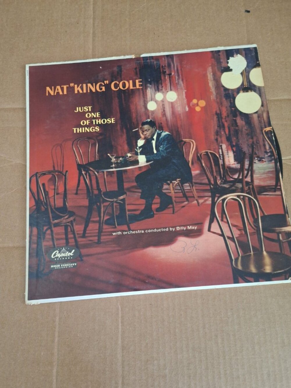 Nat King Cole just one of those things lp record